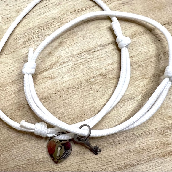 Key and Heart Couple Bracelets - Picture 5 of 5